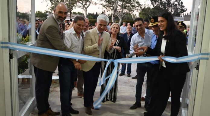 ANSL » Inauguraron la nueva base operativa de la Policía Caminera en el Parque Industrial Sur