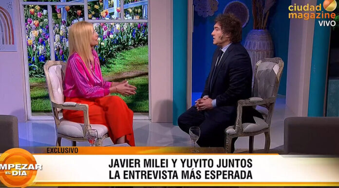 Javier Milei le dio una entrevista a Yuyito González | La agenda del Presidente