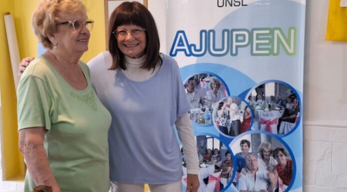 ANSL » La directora de Personas Mayores se reunió con el centro de jubilados de la UNSL