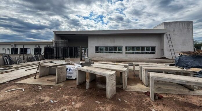 ANSL » La construcción del jardín ‘Mi Valle Azul’ de Quines ingresa en su etapa final