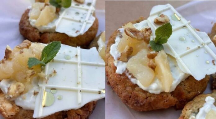 Una cookie con queso roquefort y pera fue elegida la mejor del país