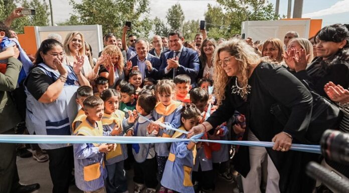 San Juan|Orrego inauguró la ENI N° 81, clave para el futuro educativo en Ullum