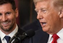 Messi con Trump (y la maldita comparación con Maradona)